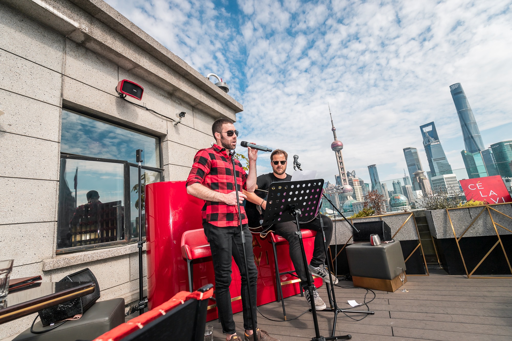 Ce La Vi Shanghai rooftop