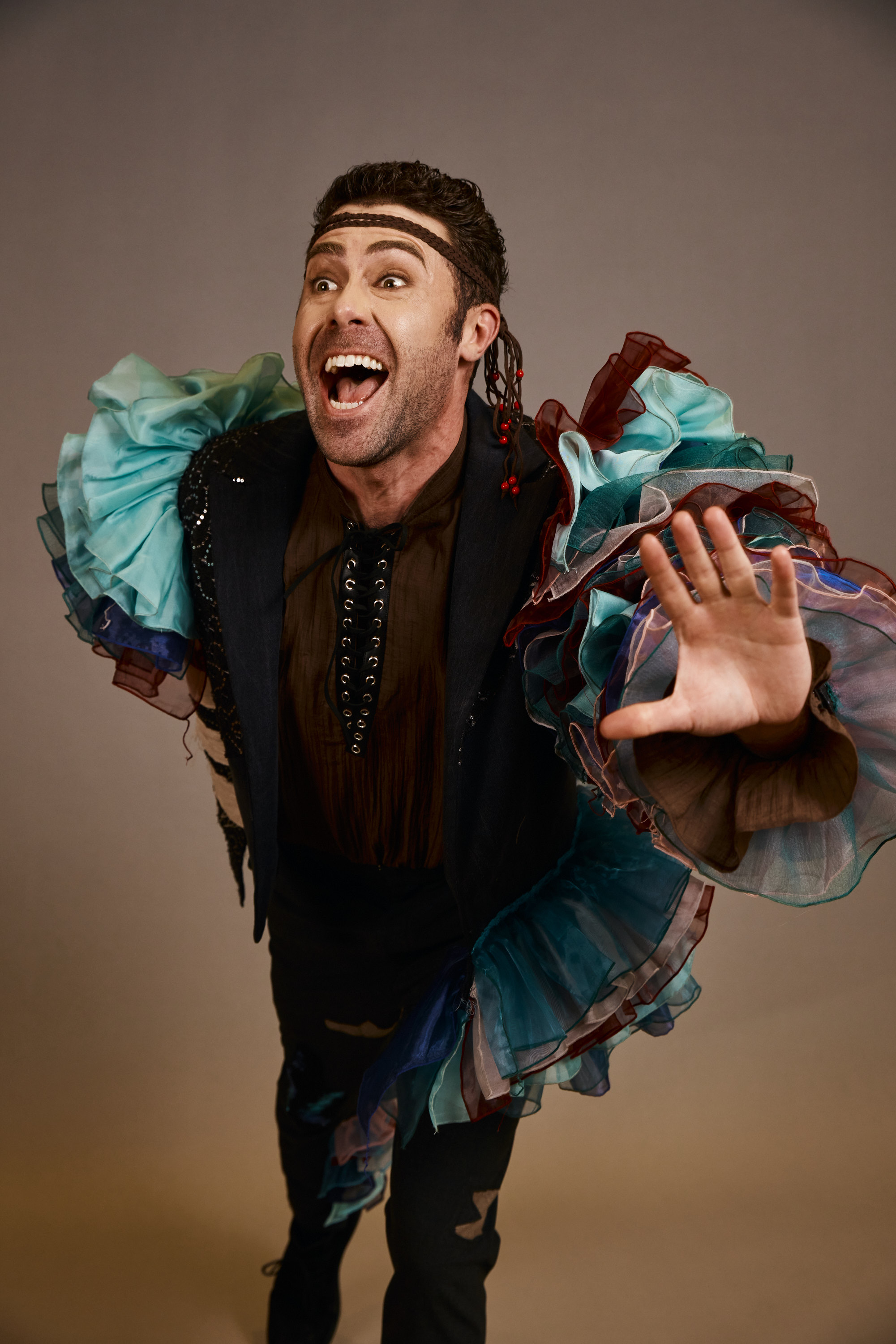 Daniel Stromfeld as Balaga — dramatic